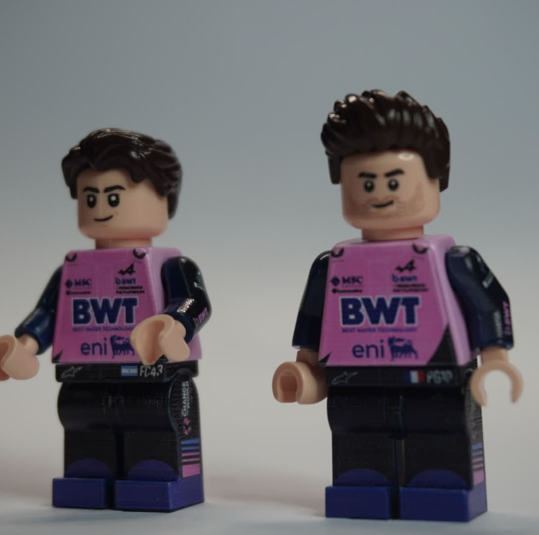 Lot Figurines LEGO Alpine F1 – Gasly & Colapinto Saison 2026