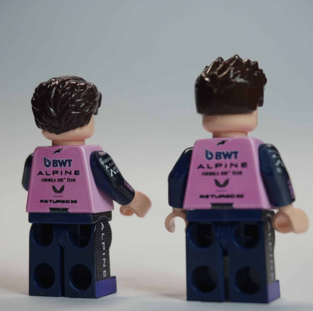 Lot Figurines LEGO Alpine F1 – Gasly & Colapinto Saison 2026
