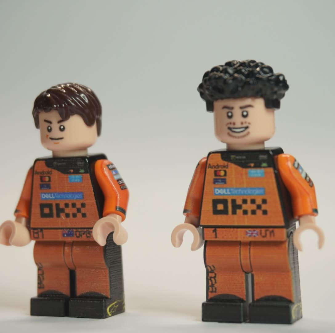 Lot Figurines LEGO McLaren F1 – Norris & Piastri Saison 2026