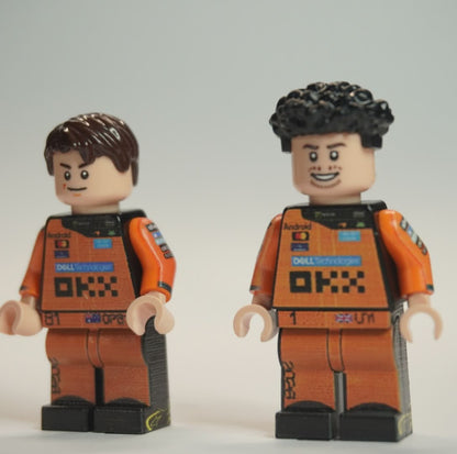 Lot Figurines LEGO McLaren F1 – Norris & Piastri Saison 2026